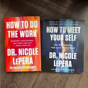 Dr Nicole LePera How To Do the Work Book Bundle